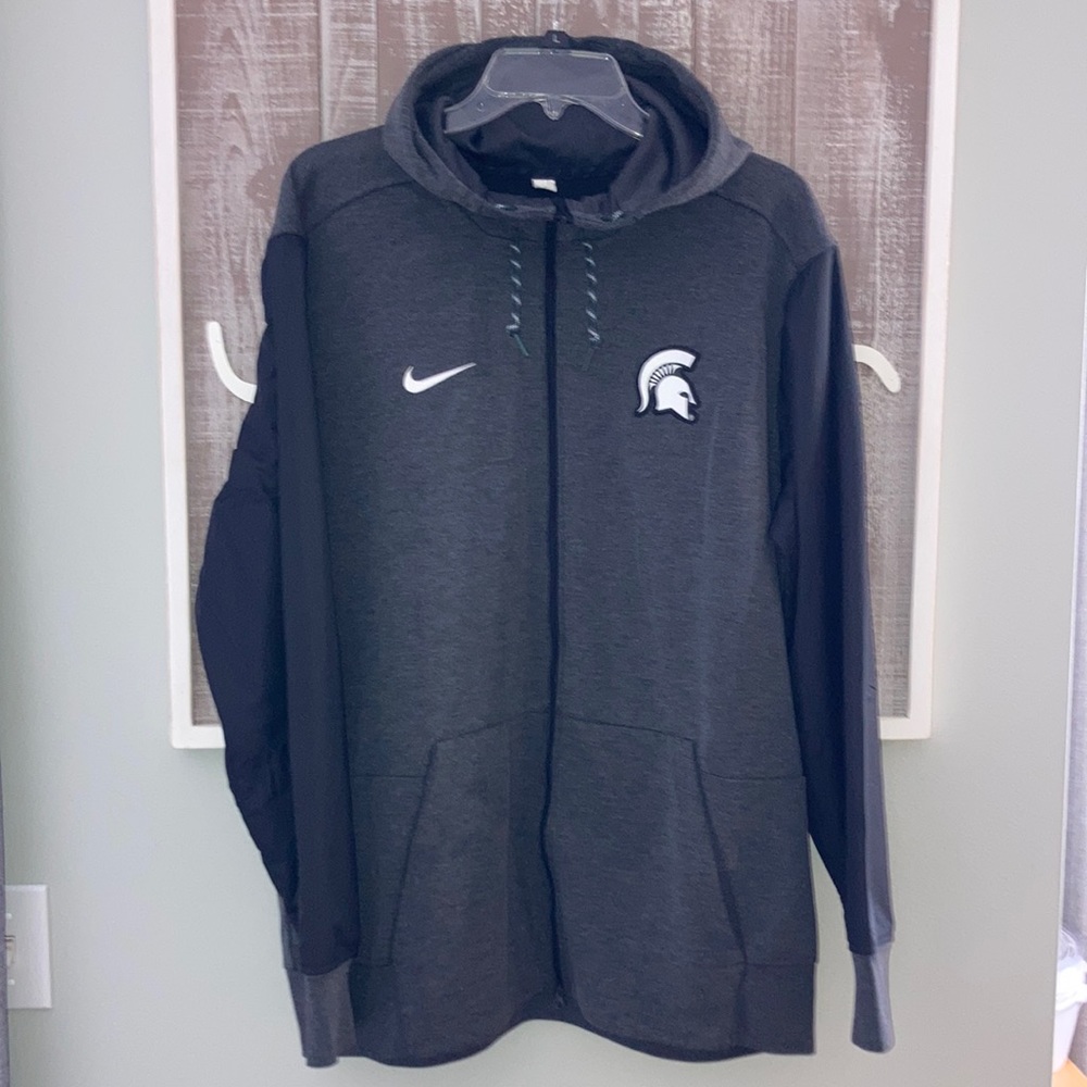 Michigan State Nike Full-Zip Sweatshirt